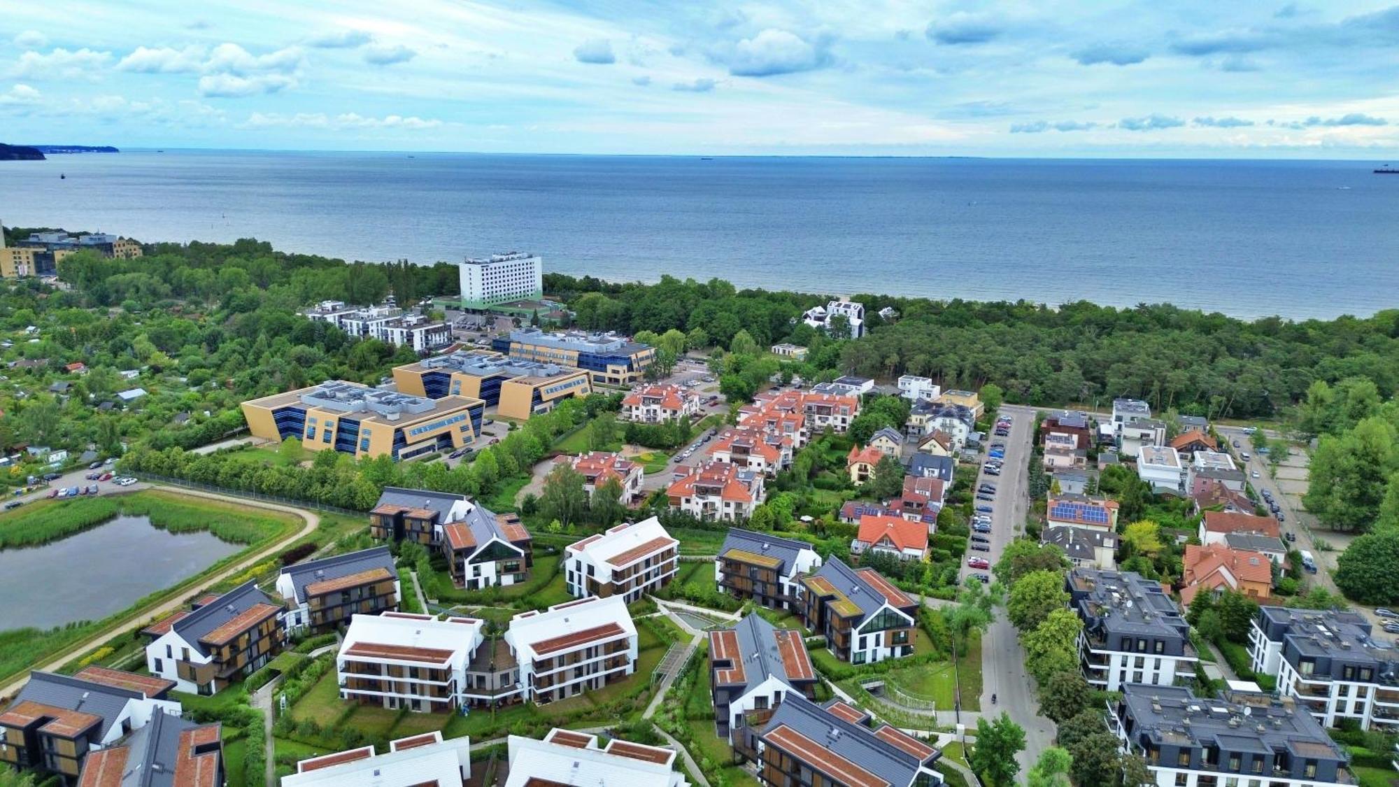 Apartmán Ergo Jelitkowo Gdansk Sopot 600M Do Plazy Parking Exteriér fotografie